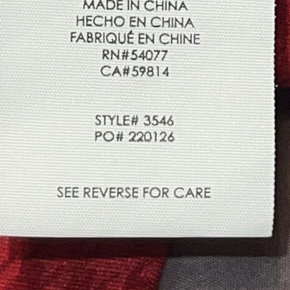 CAbi Style #3546 Red Square Celebration Jacket Women’s Small Houndstooth Ruffles - Picture 10 of 12